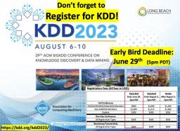 KDD registration screenshot