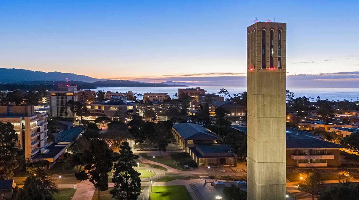Photo of UCSB Storke Tower